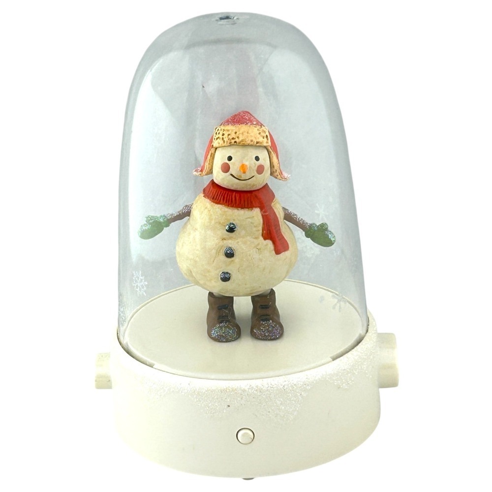 Hallmark HAPPY TAPPER SNOWMAN 2008‎ Musical Animated Figurine